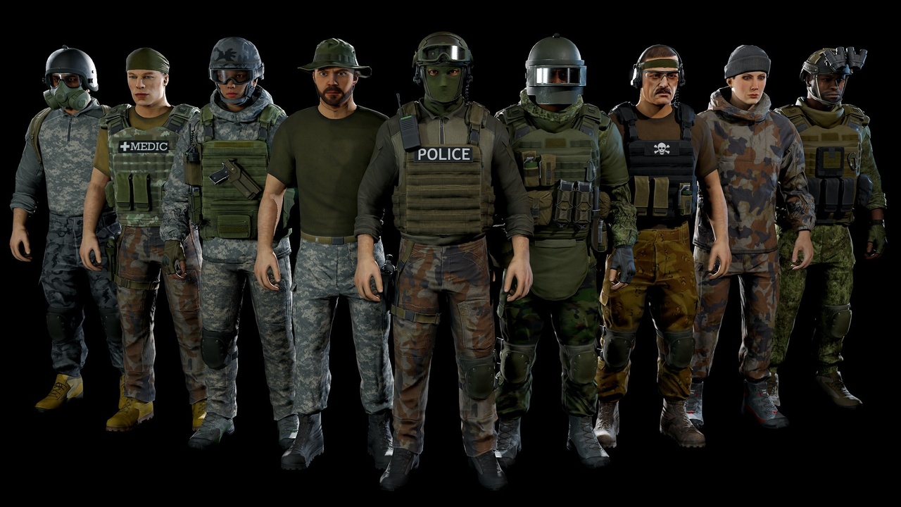 Modular military character 2 제품 등록을 위한 미디어 1개
