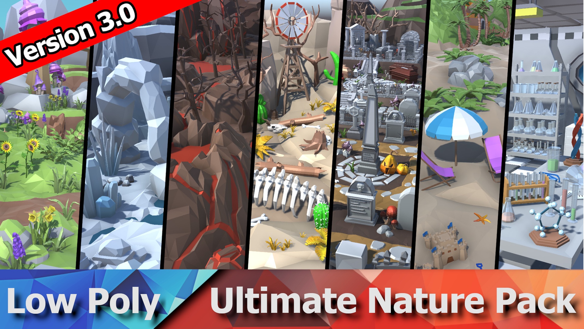 Media 1 for listing Ultimate Low Poly Nature Pack