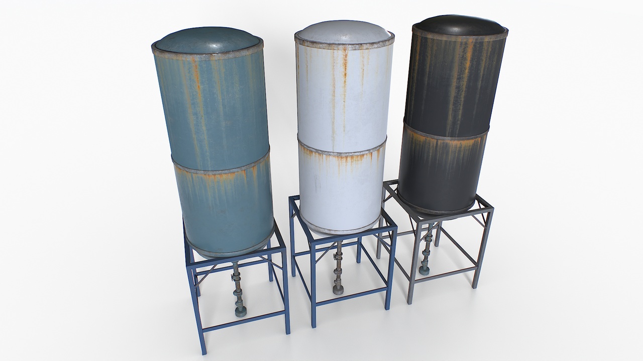 Media 1 for listing Old and Rusty Water Tanks 3