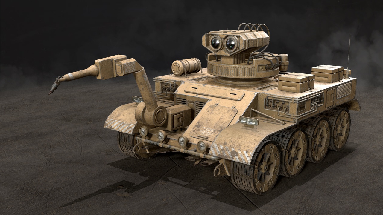 Media 1 for listing Robot Concept-3B-Desert-Dirty