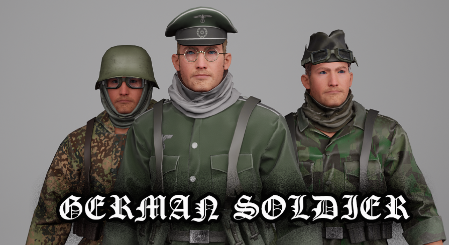 Modular German Meta Soldier WW2 | Fab