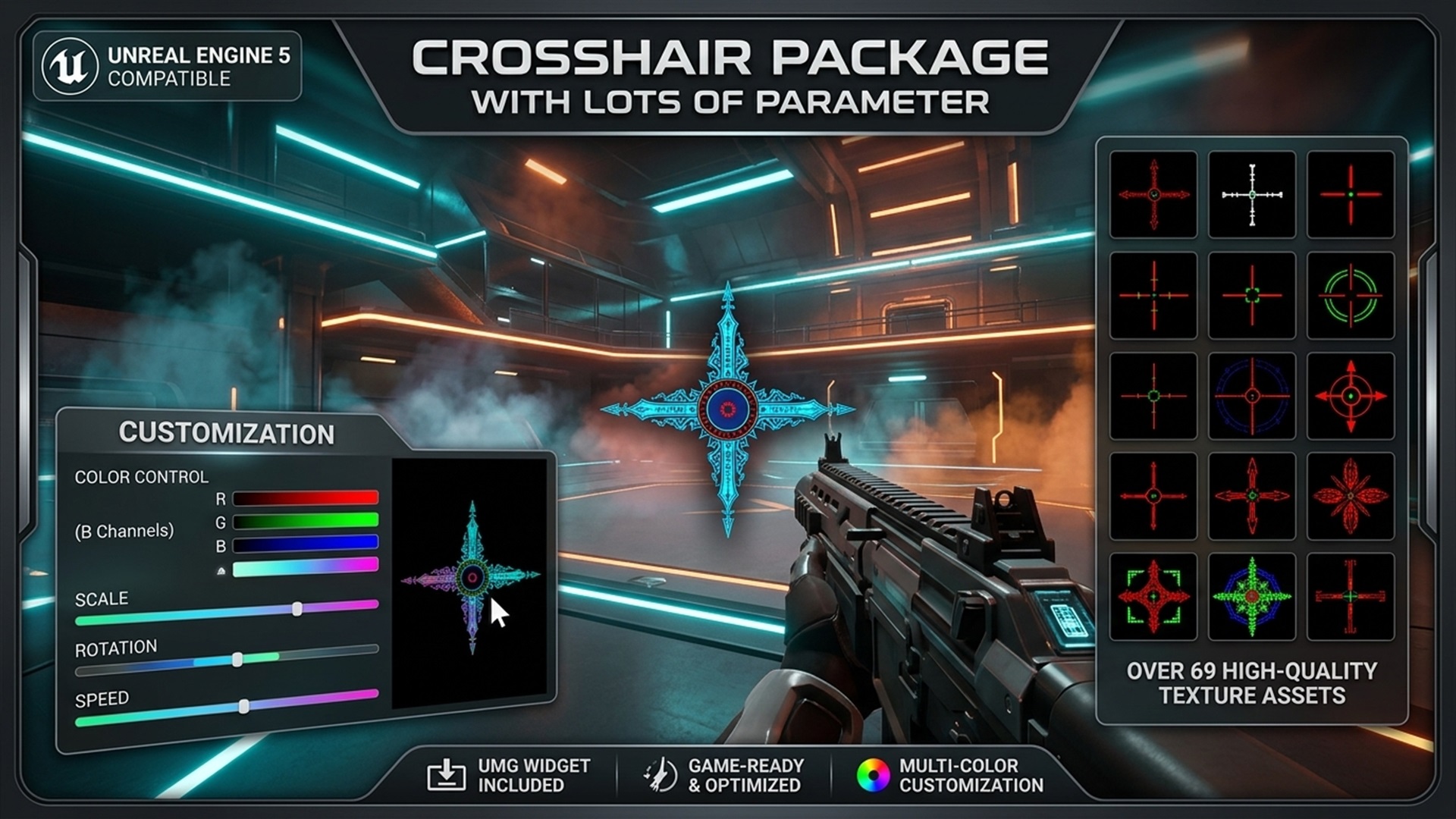 crosshair converter＋多々 Advanced Crosshair System – 69+ Crosshair Textures with Full