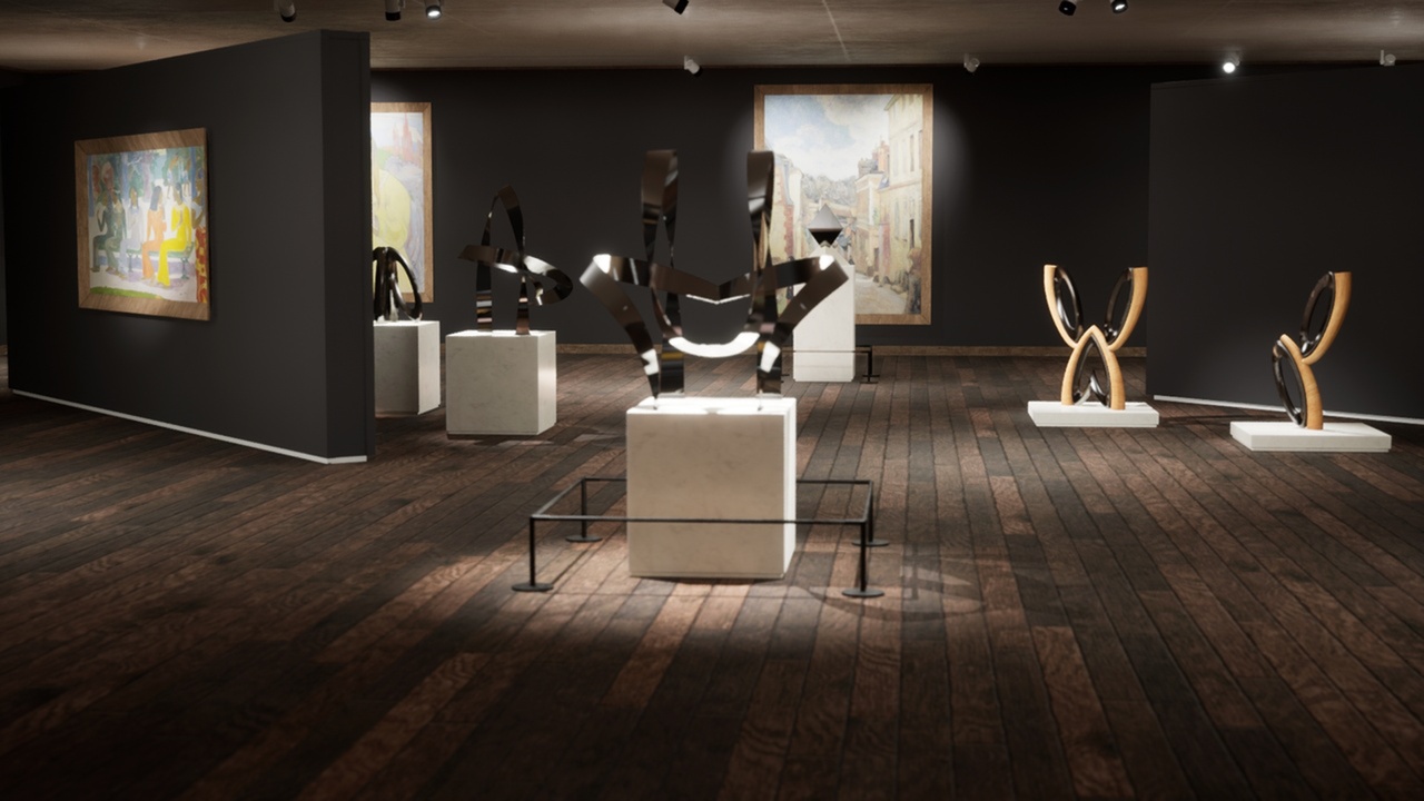 الوسائط 1 للقائمة Art Gallery - Digital Showroom no.1
