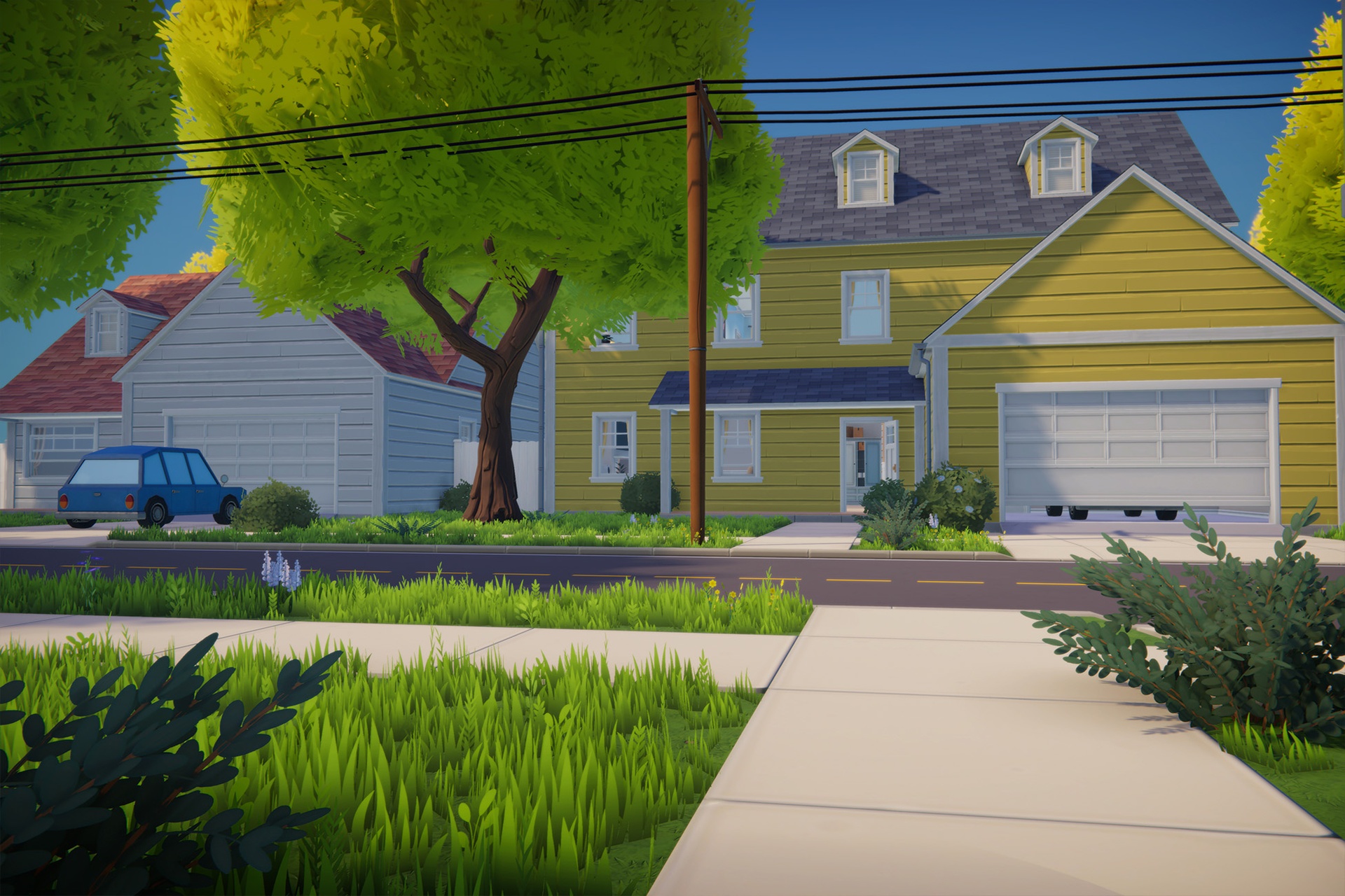 Media 1 for listing Stylized Cartoon House Interior & Exterior