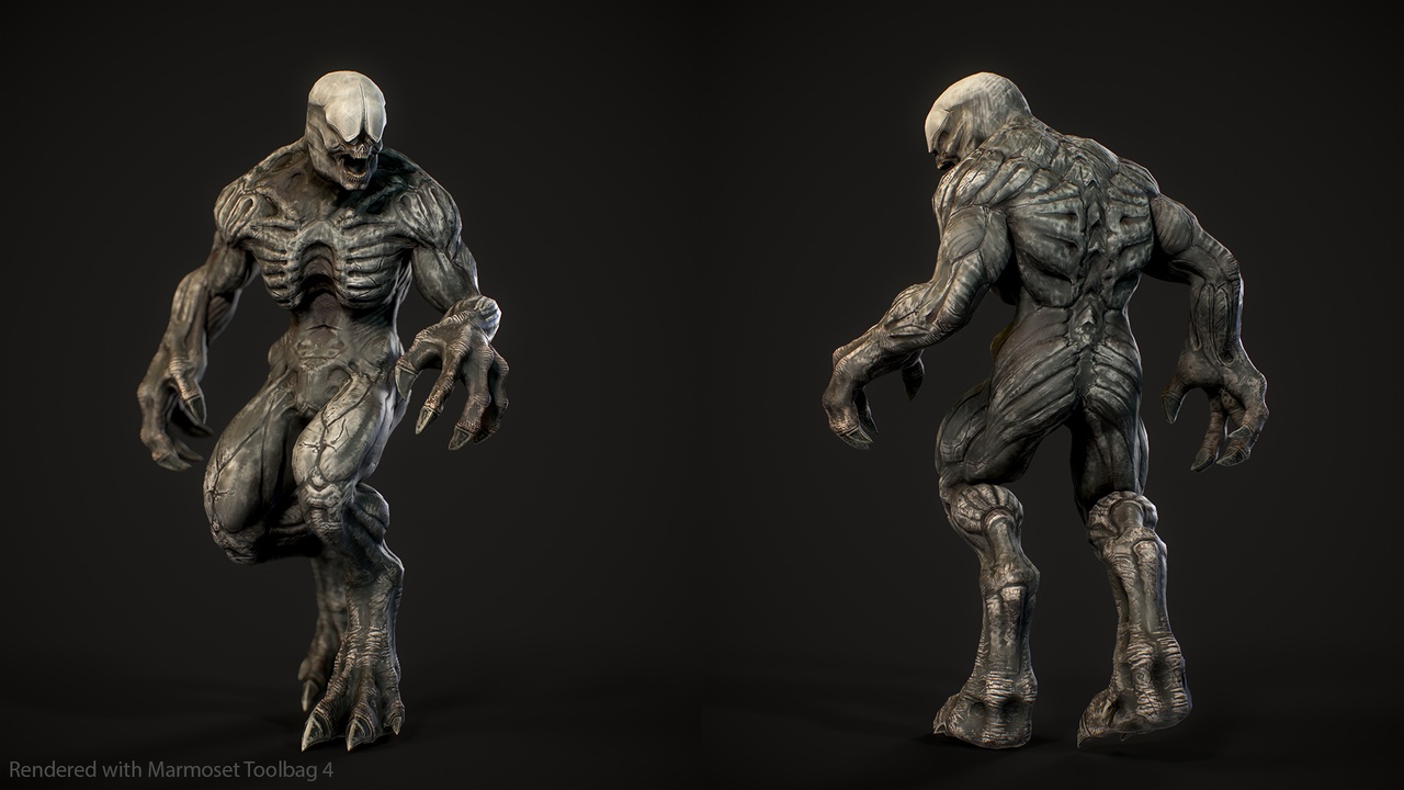 Media 1 for listing Horror Demon Creature v3 with 66 animations