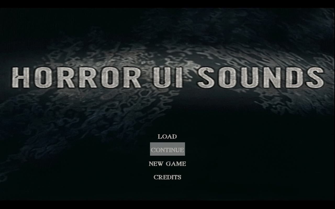 Media 1 for listing Retro Horror UI Sound pack