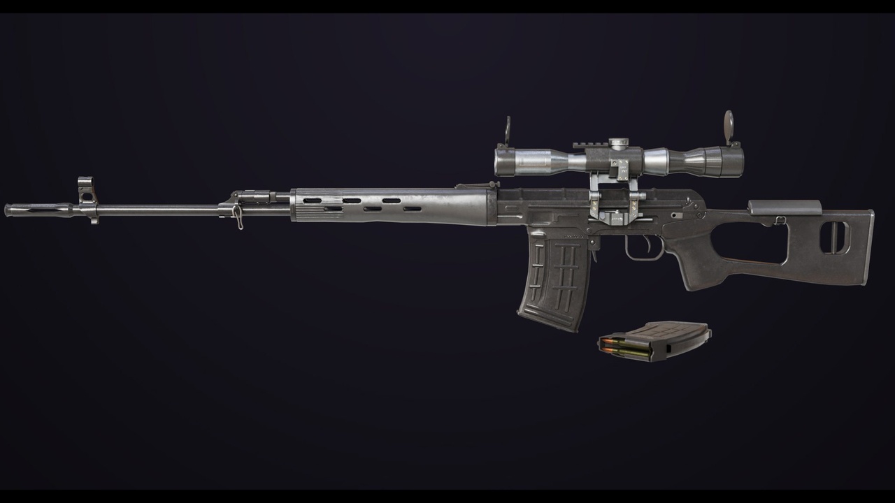 Media 1 for listing Sniper Rifles 5 Generic Collection All PBR Unity UE Textures