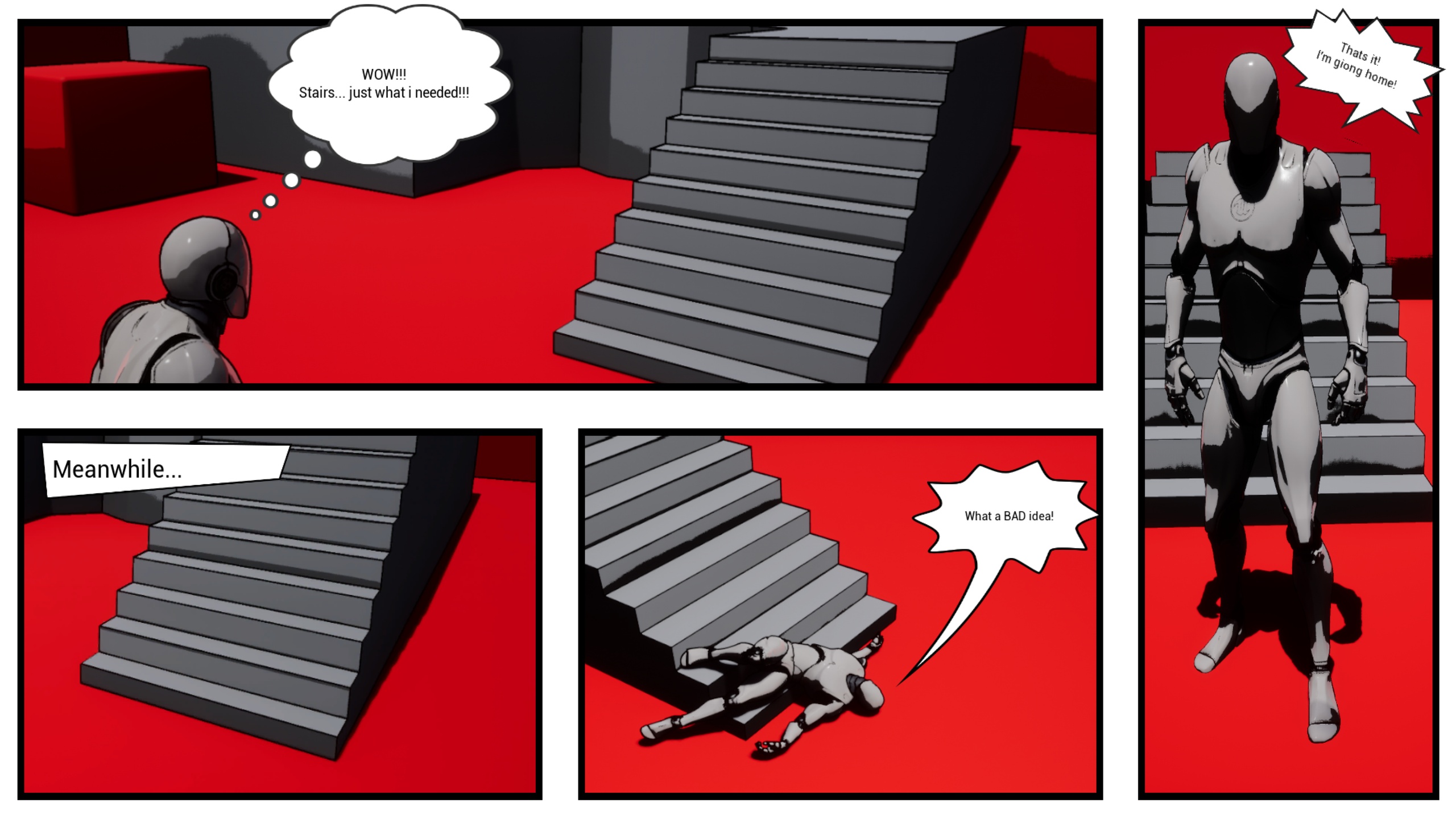 Media 1 for listing Comic Book Cutscene