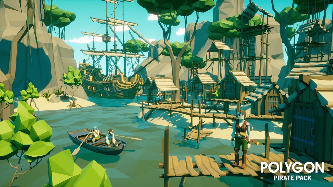Media 1 for listing POLYGON - Pirate Pack