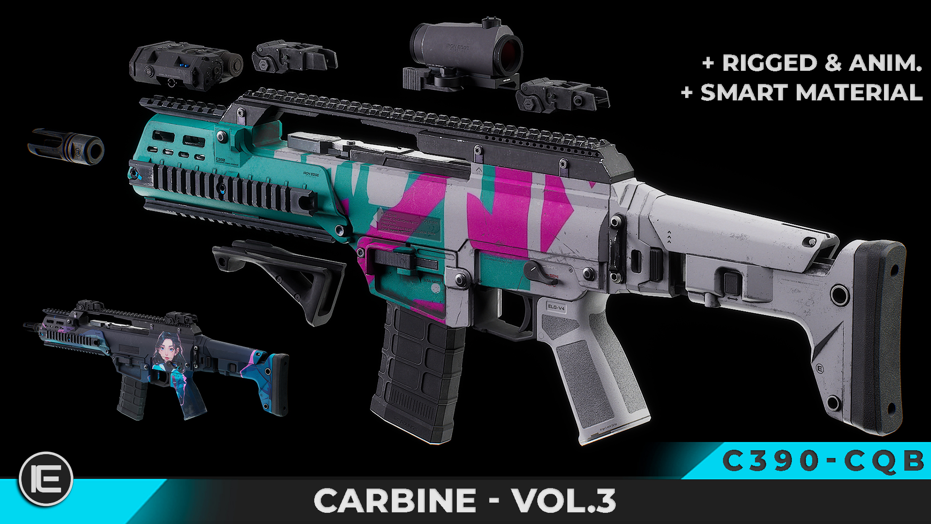 IE Pro Kit – Compact German Carbine – C390-CQB