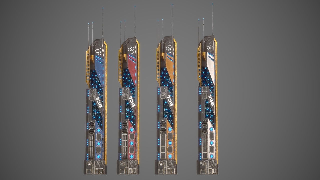 Media 1 for listing Sci-Fi Building-18
