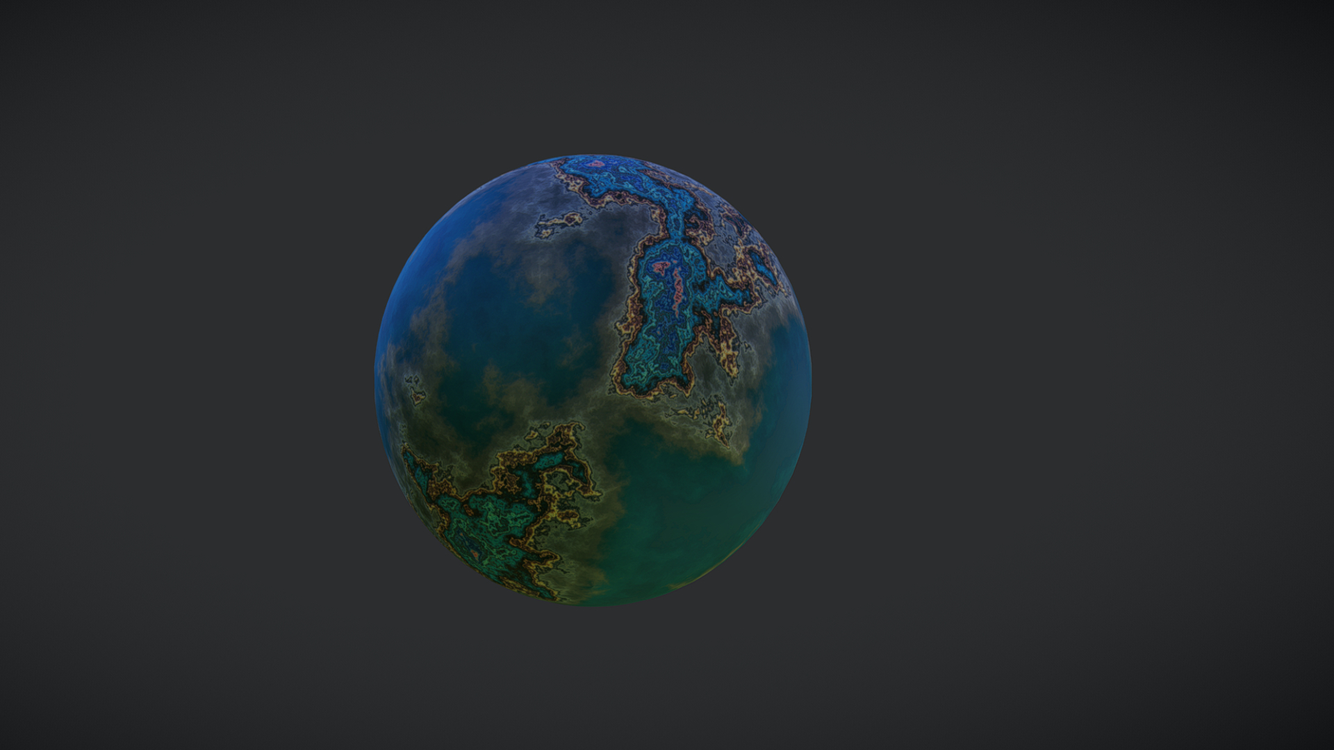 8k Stylized Planet 41 | Fab