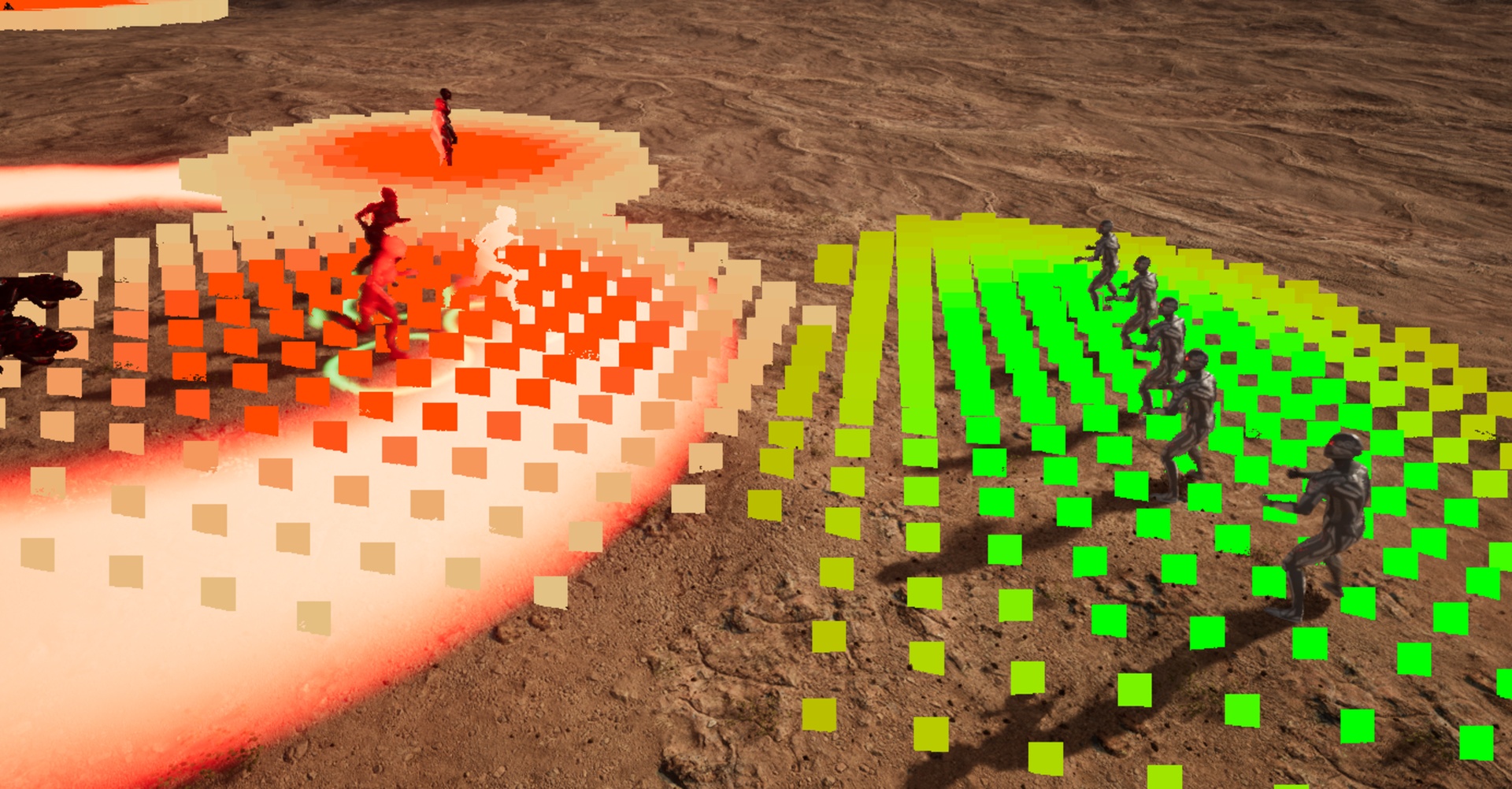 Media 1 for listing Tactical Crowd AI Toolkit: GPU Influence Maps