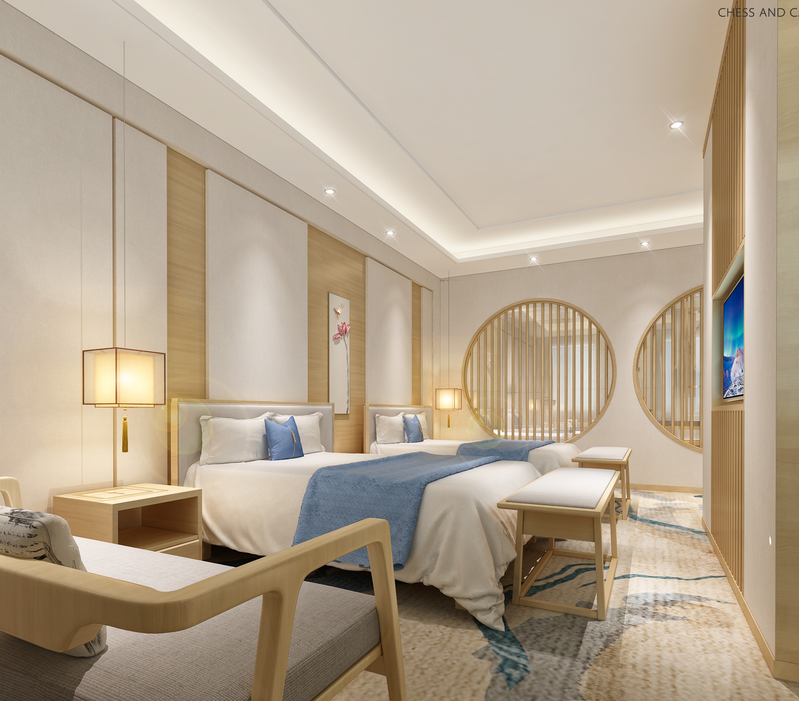Media 1 for listing Modern Asian Hotel Suite | Suite with Gaming Table