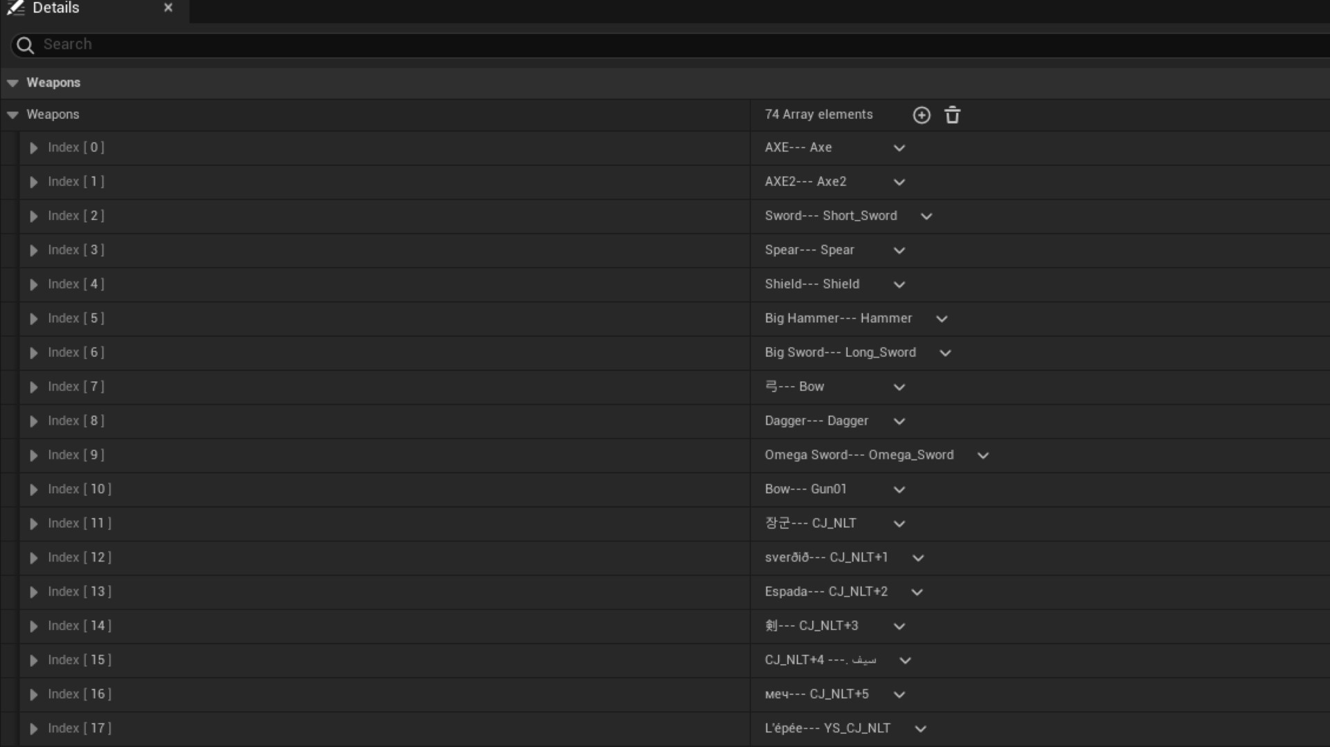 Array Fab Data Asset Array Titles | Fab