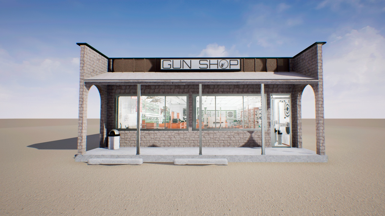 Media 1 for listing Gun Shop - weapon and furniture