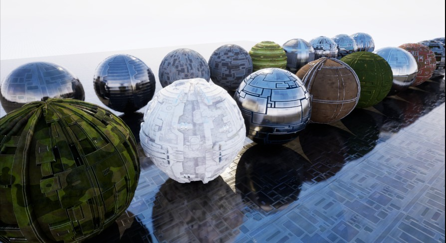 Cobra Sci Fi Material Pack - Basic | Fab