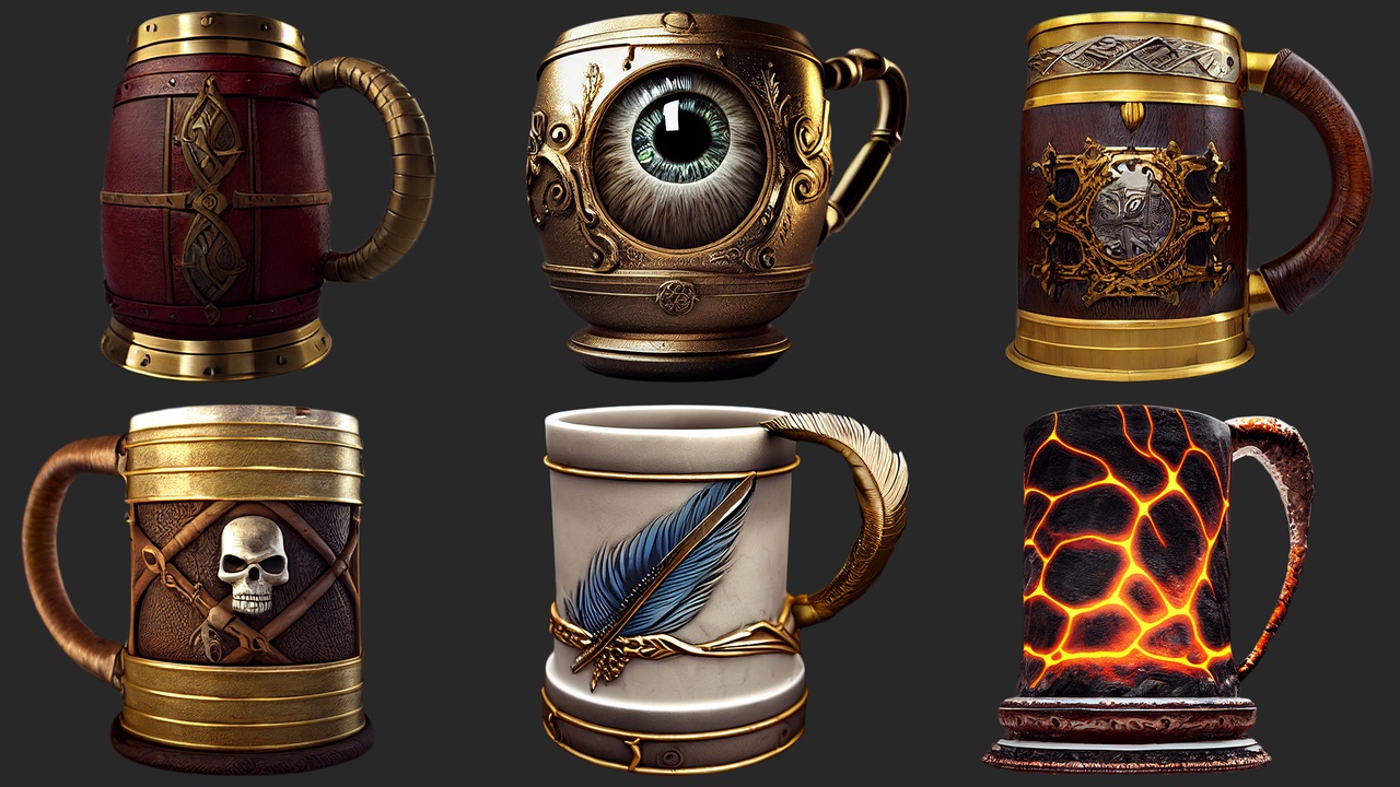Media 1 for listing 171 Tankards & Mugs
