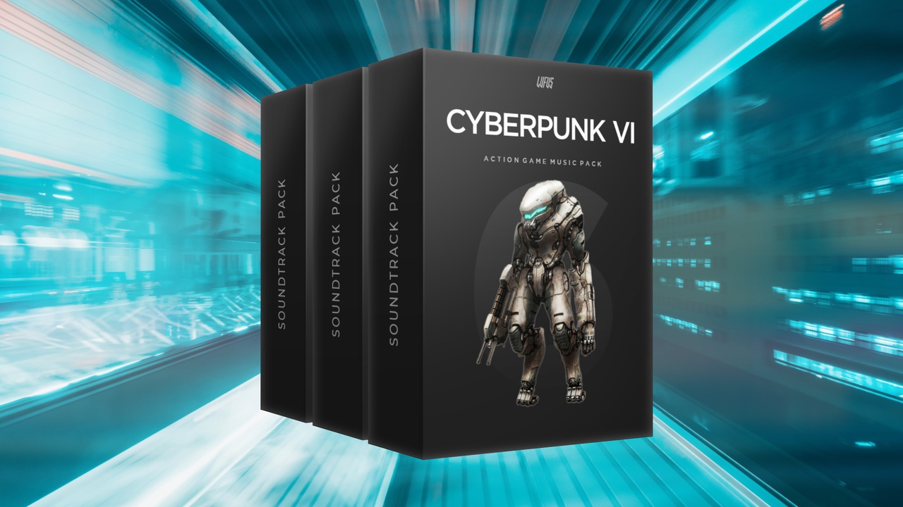 Media 1 for listing Cyberpunk Music Bundle Vol. 2 - Aggressive, Electronic, Midtempo, Hybrid, Loop