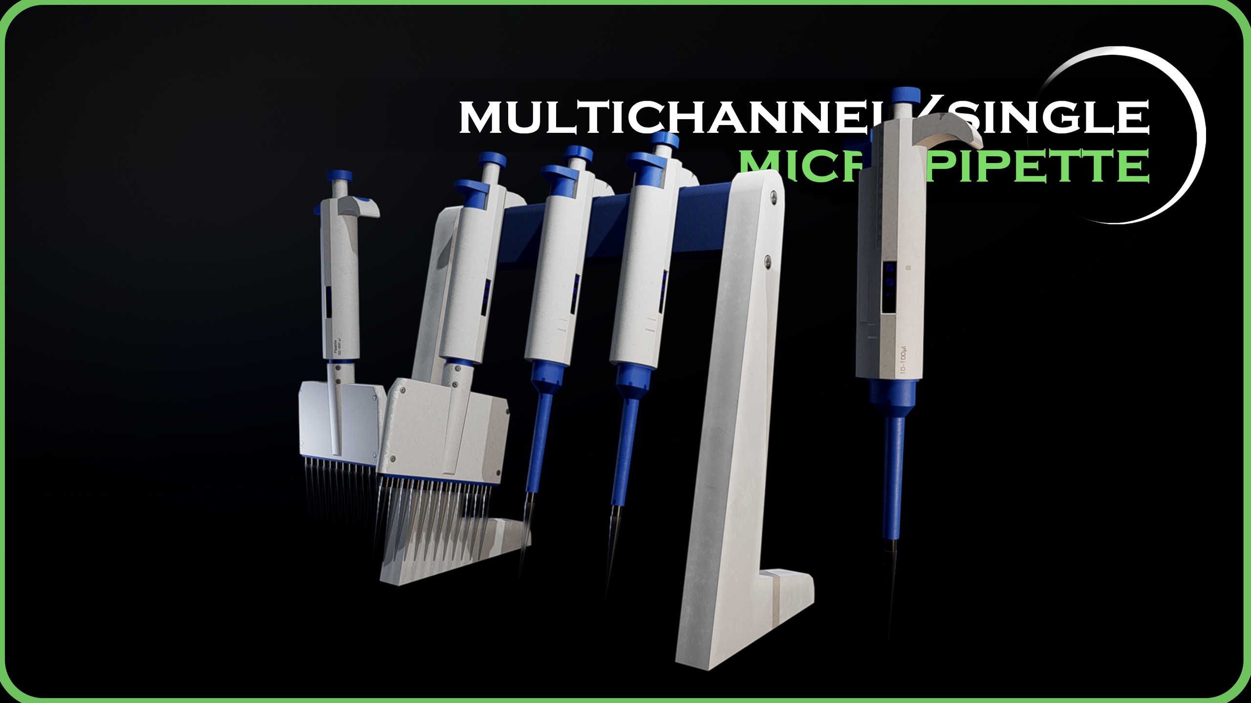 Media 1 for listing Multichannel and single piette
