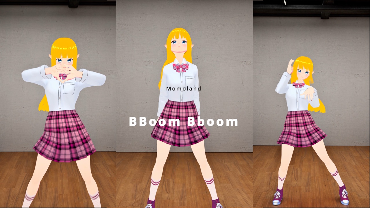 Media 1 for listing "BBoom BBoom-MOMOLAND” Signature Part Cover - HQ Mocap Challenge Vol.01