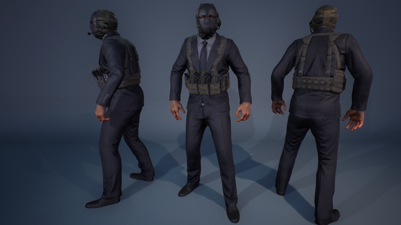 Media 1 for listing Character Factory Vol5 Bodyguard