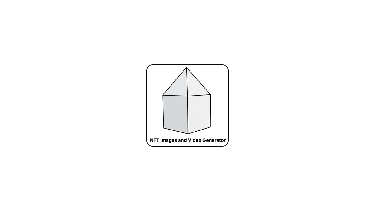 Media 1 for listing NFT Images and Video Generator