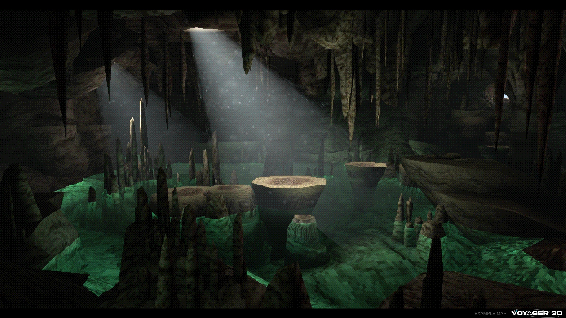 Media 1 for listing Retro Stalagmite Cave