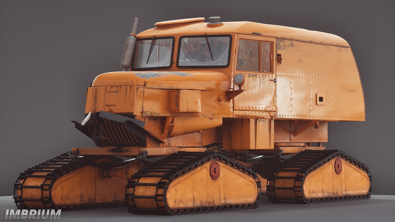 Media 1 for listing Fully Driveable Tracked Snow Tractor