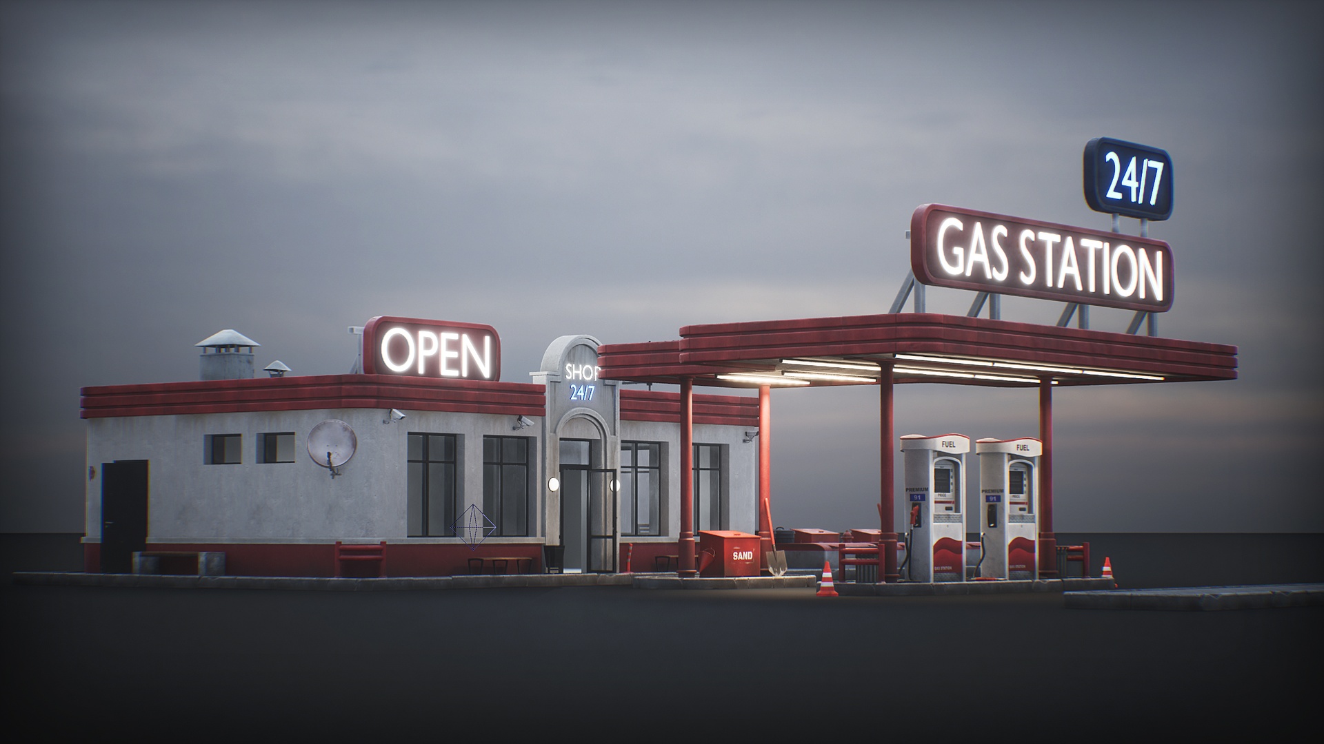 商品 Gas Station 的媒体 1