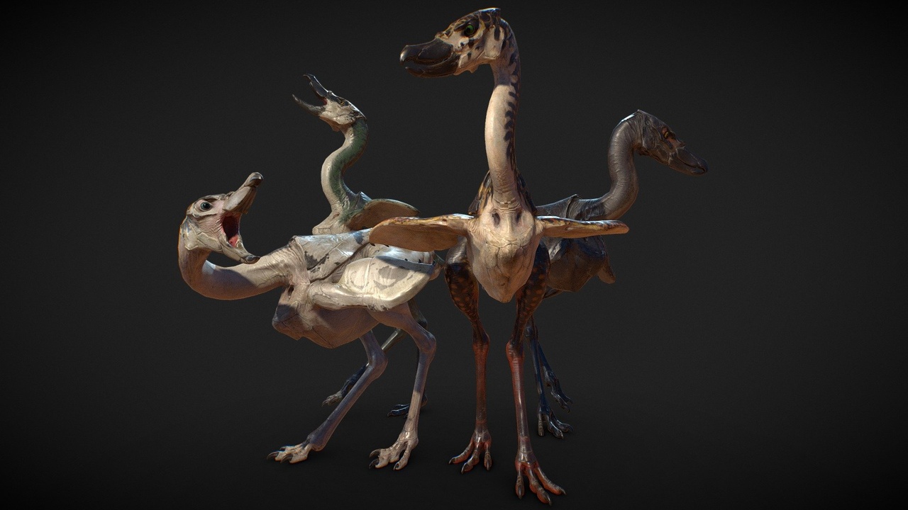 Media 1 for listing Flightless Alien Bird