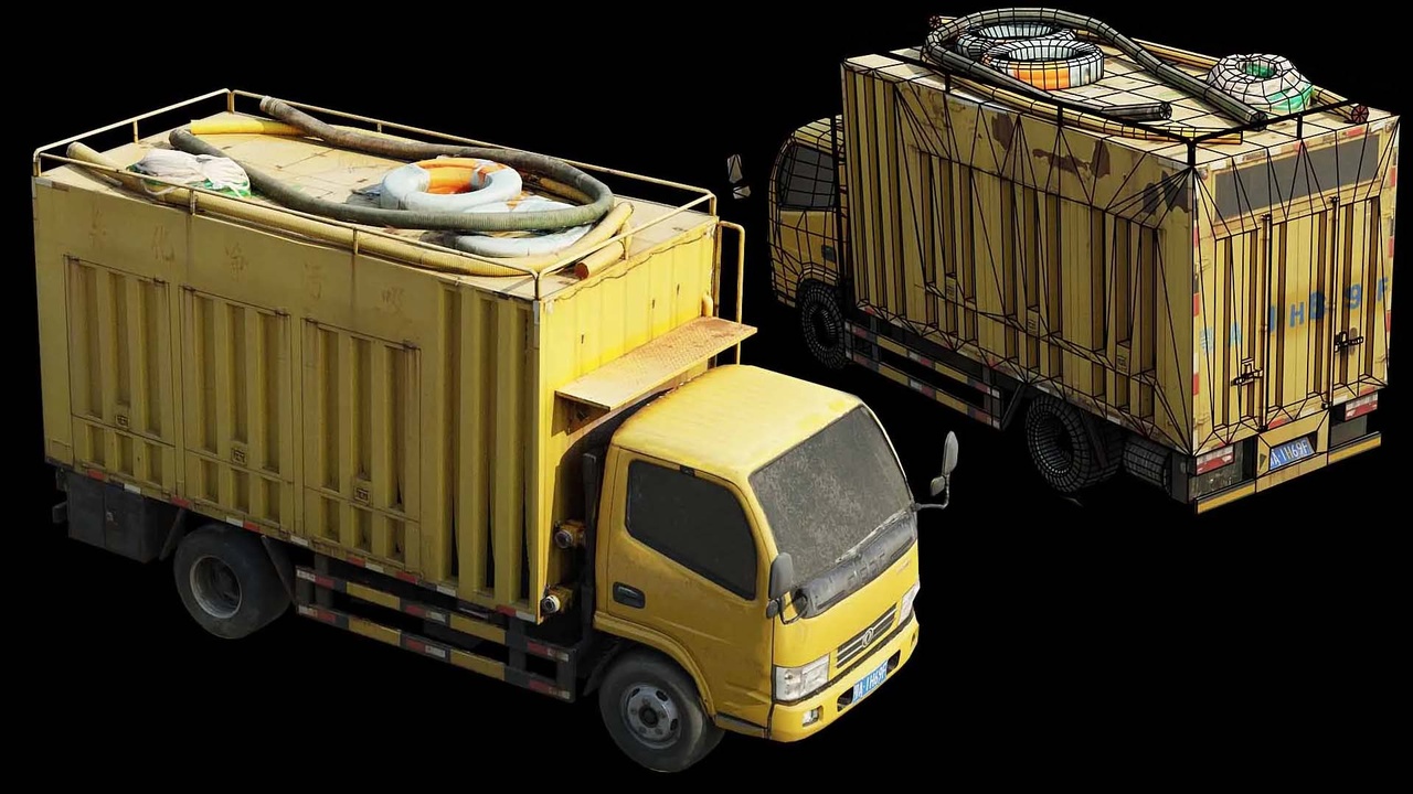 Media 1 for listing Scan yellow truck