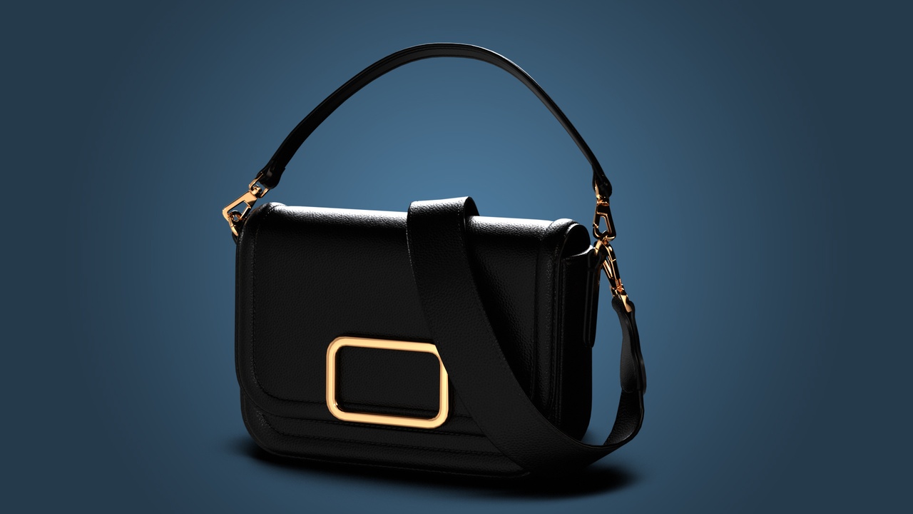 Media 1 for listing Leather Crossbody Bag