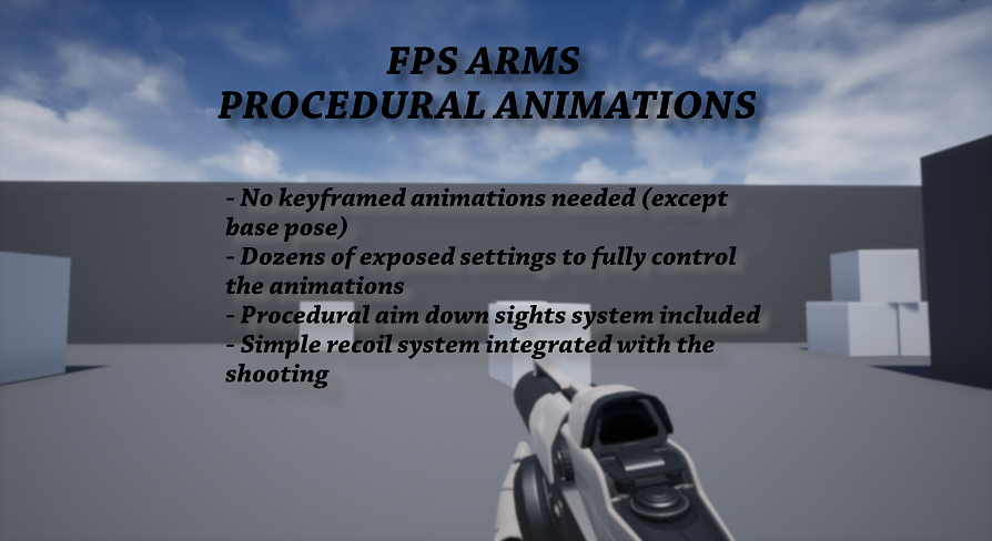 FPS Arms Procedural Animations | Fab