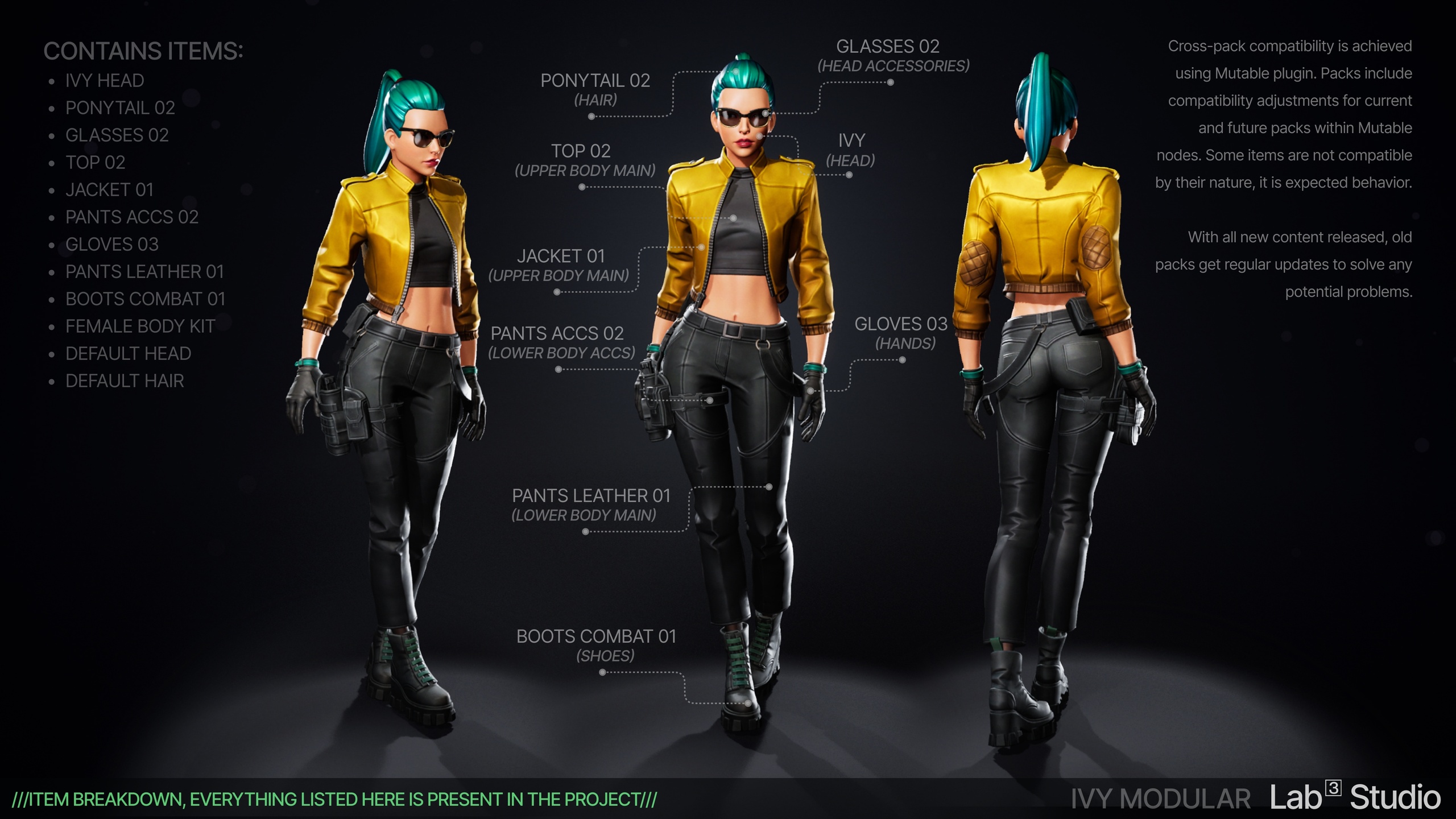 Media 1 for listing Ivy: Stylized Character