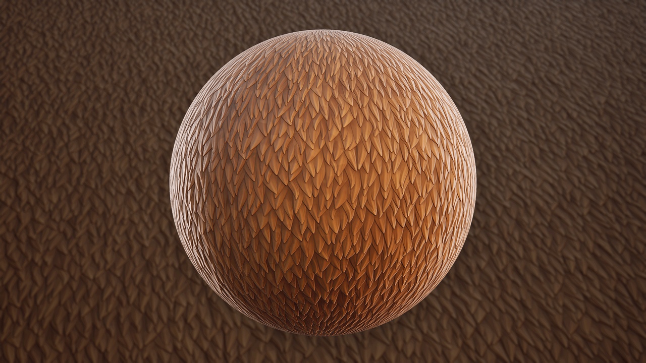 Media 1 for listing Stylized Fur 01A - Material