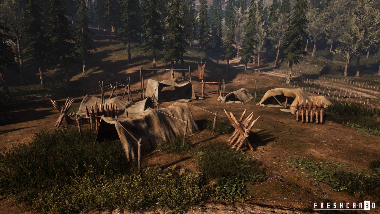 Media 1 for listing Medieval Tents & Camping Props Pack