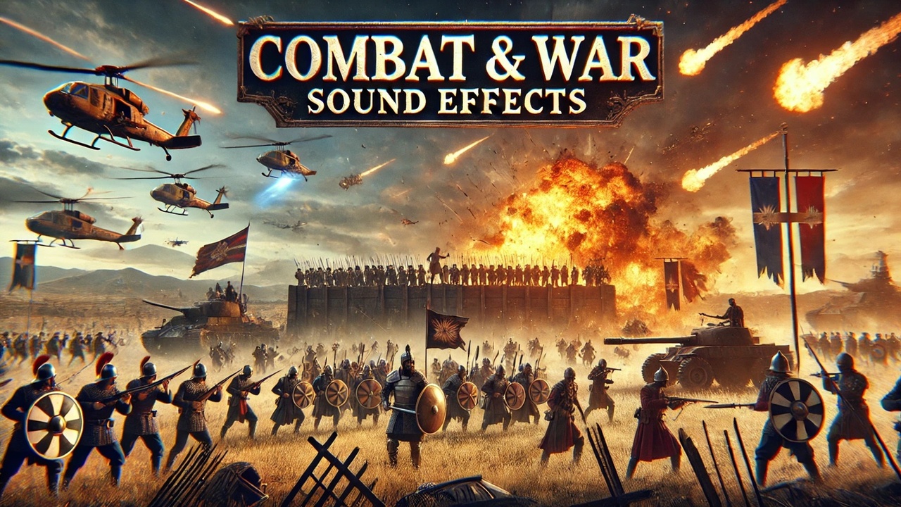 Media 1 for listing Ultimate Combat War Sound Effects Pack