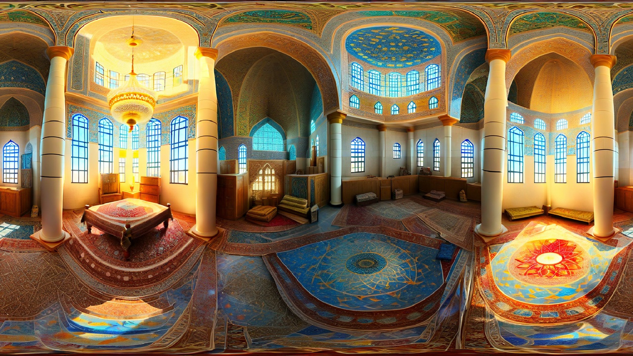 File multimediali per l'articolo Majestic Ottoman Interiors HDRI Pack - 25x 8K 32-bit Panoramas: 1