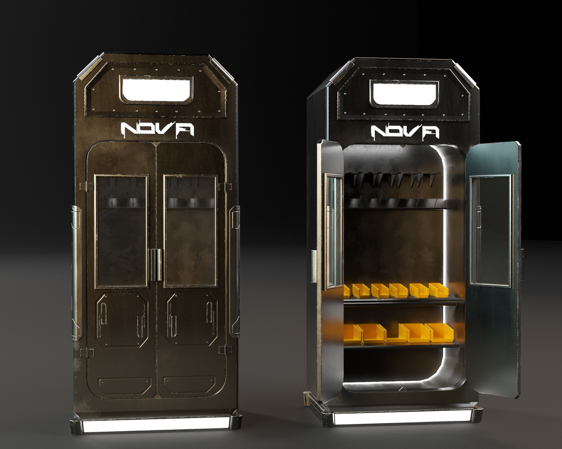 Media 1 for listing Sci-Fi Armory Locker