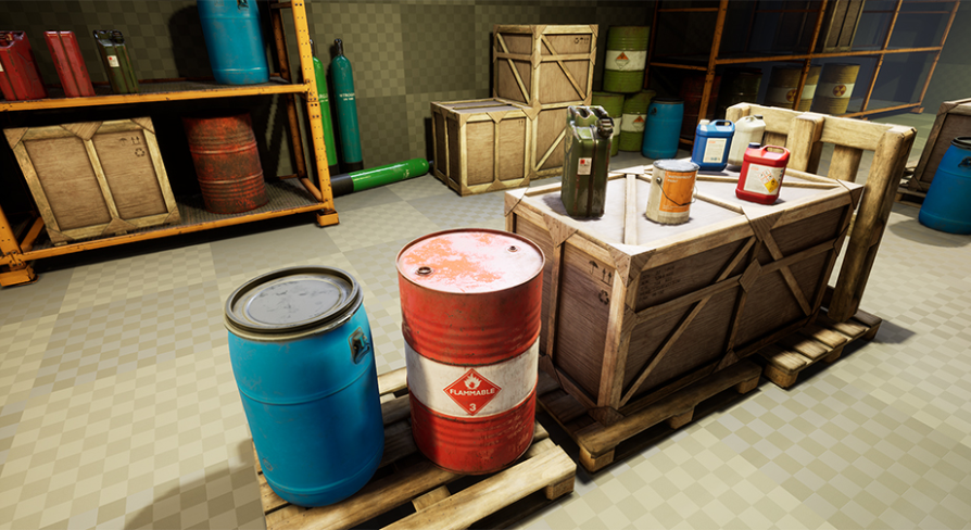 Storage Props Set | Fab
