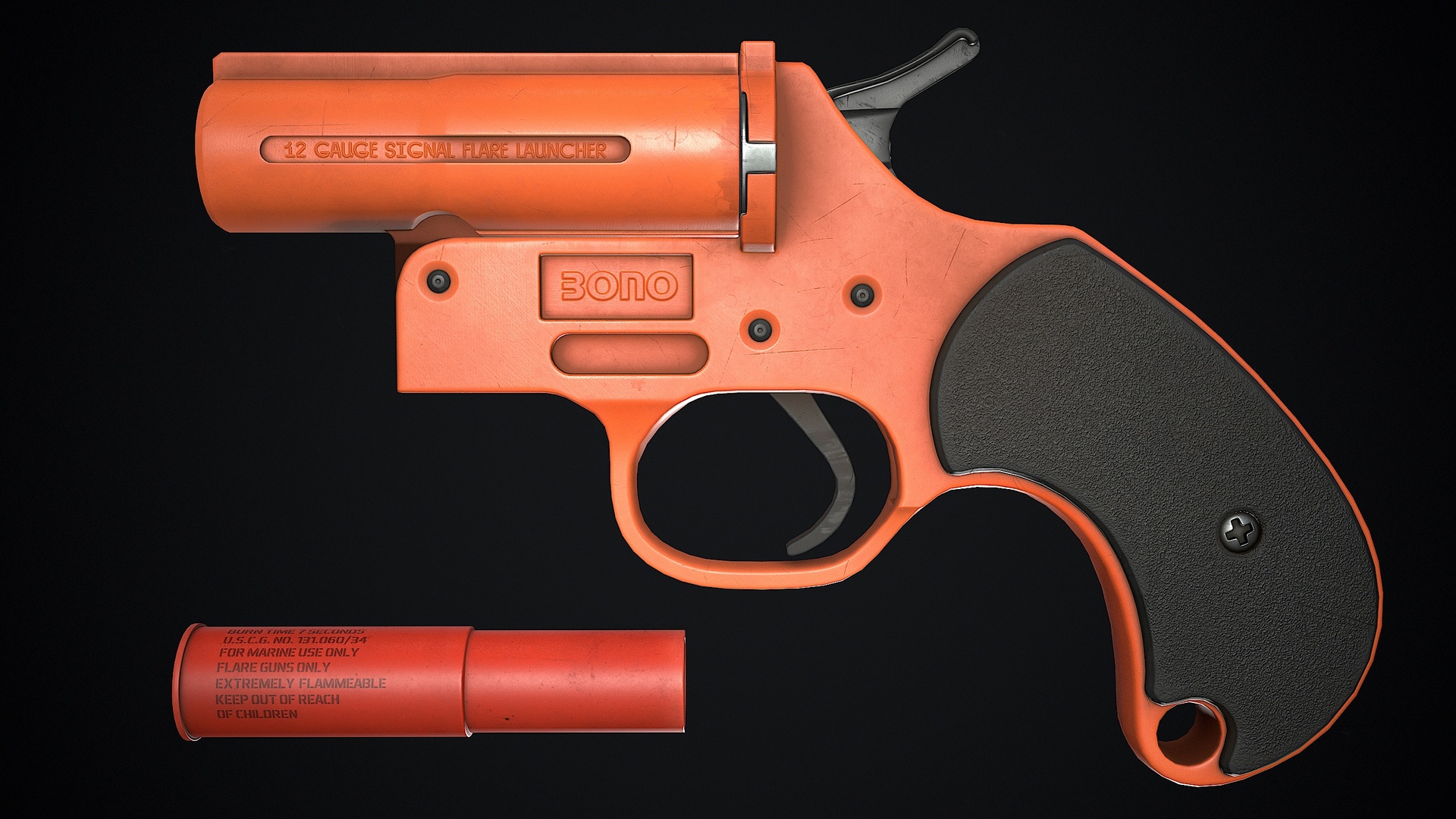 Media 1 for listing Survival Flare Gun