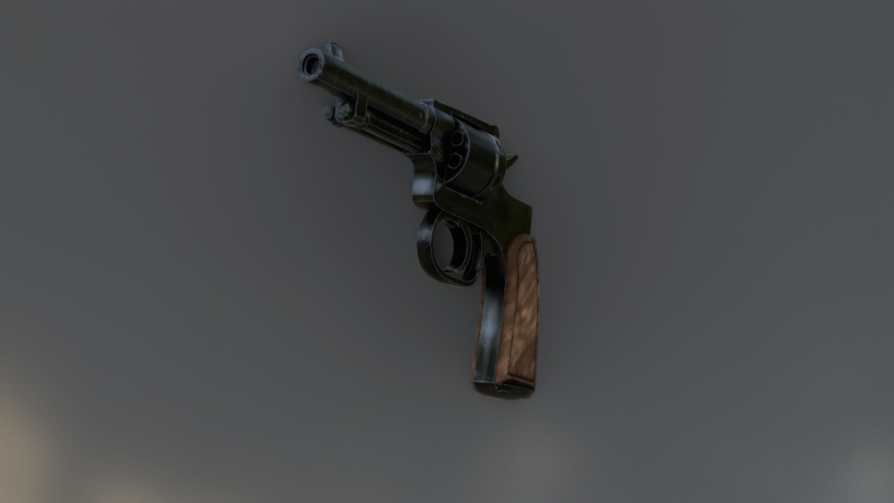Media 1 for listing Paint Poly - M1898 Revolver - World War 2