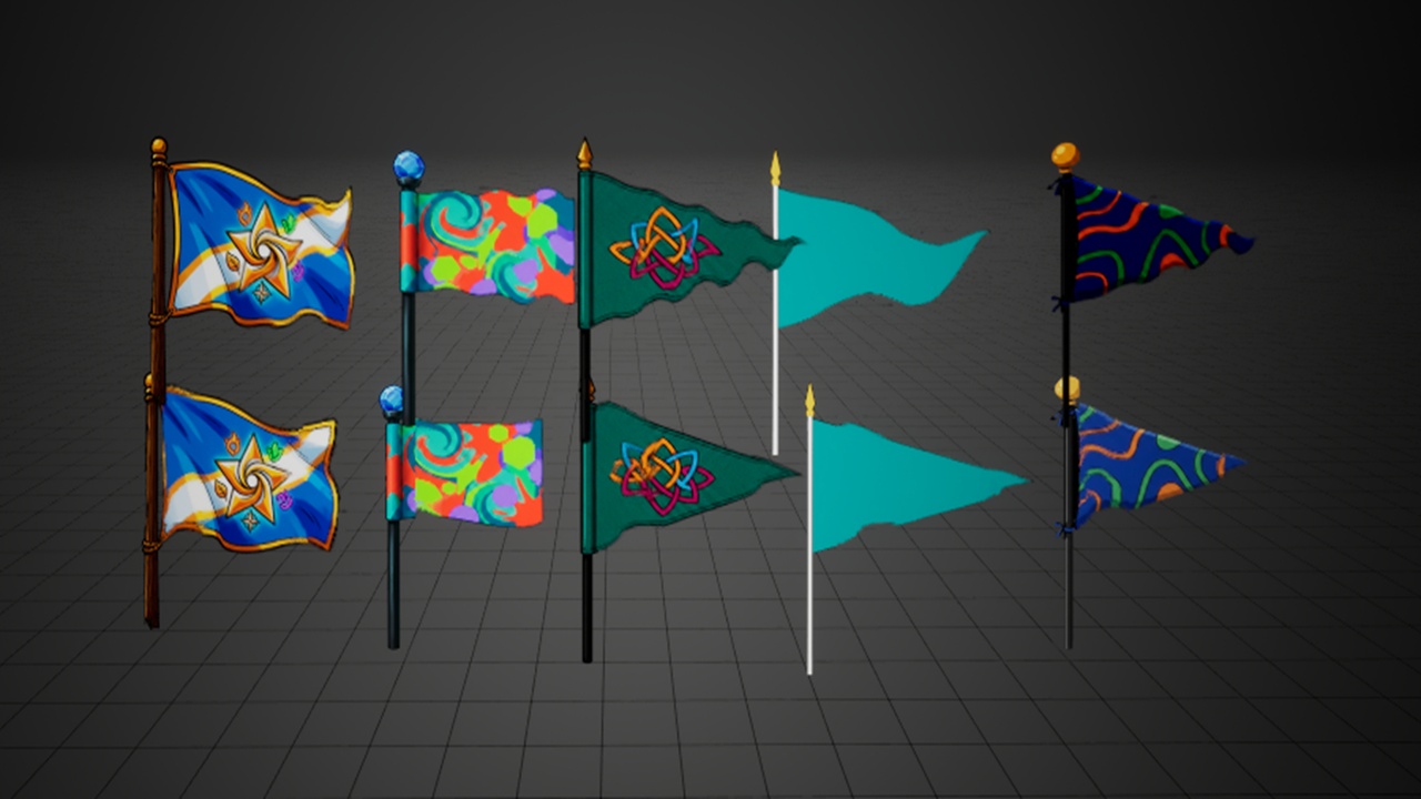 Media 1 for listing Flag Animation Shadder