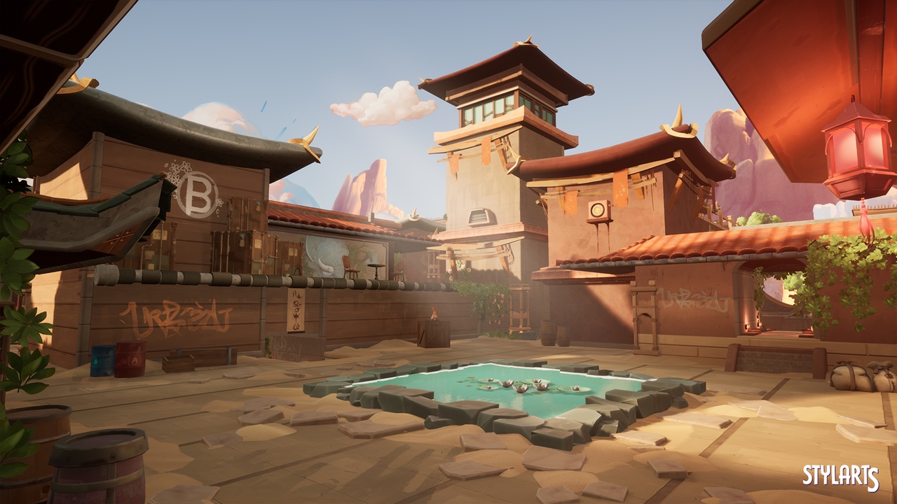 Media 1 for listing Stylized FPS Asian Temple ( Stylized Fps Asian Temple Stylized Asian Temple 3D )