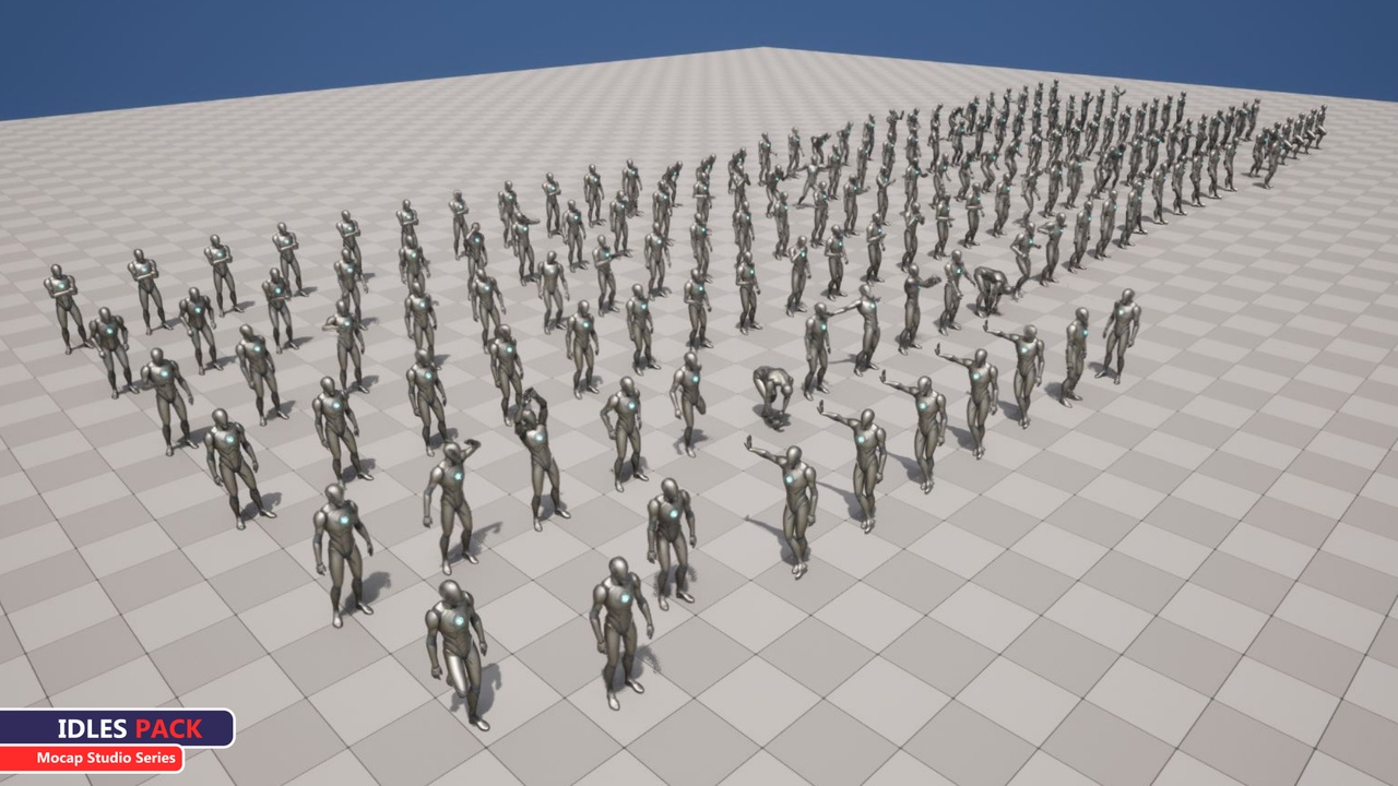 Media 1 for listing MC Idles Animation Pack