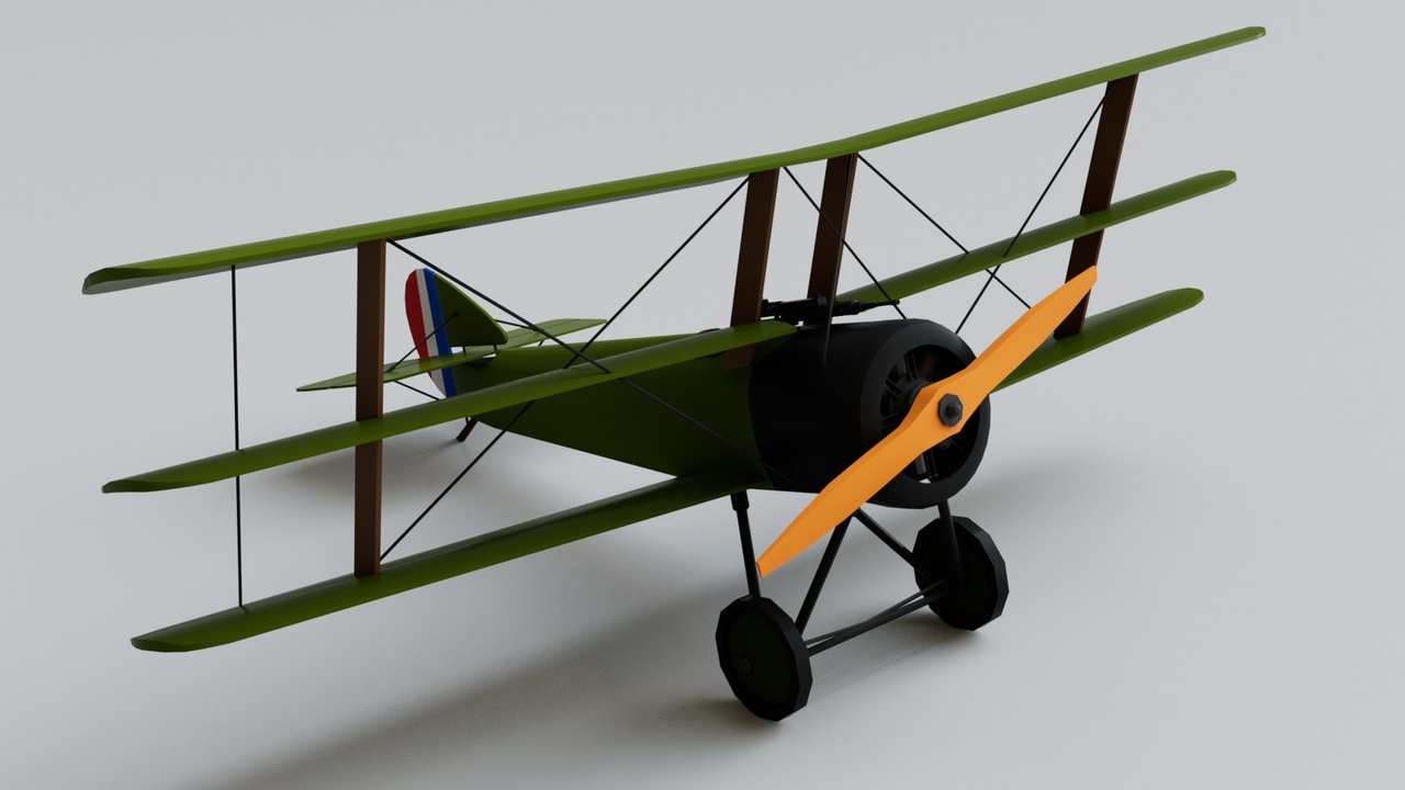 Media 1 for listing Sopwith Triplane Aircraft Military Vehicle