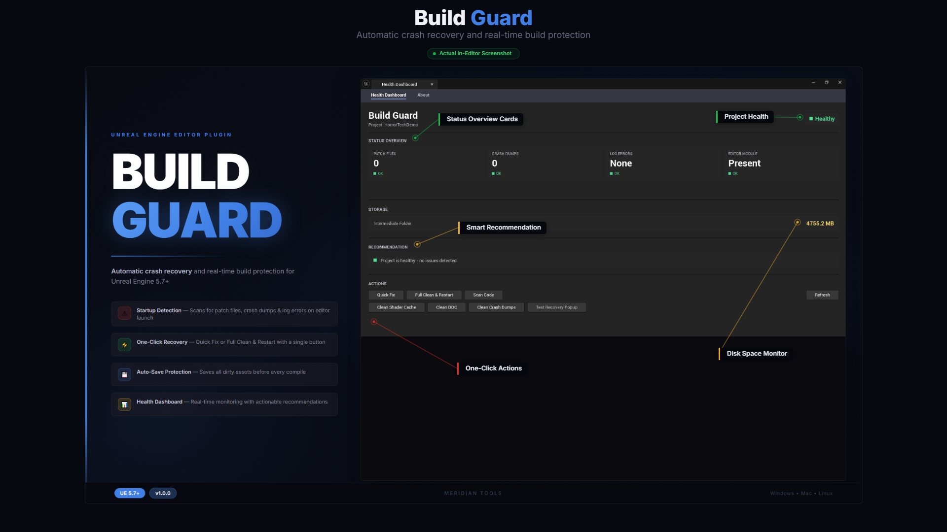 Build Guard — Unreal Engine Automatic Crash Recovery & Build Protection ...