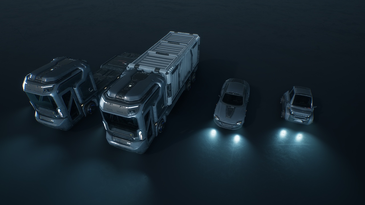 File multimediali per l'articolo Cyberpunk Vehicles Pack: 1