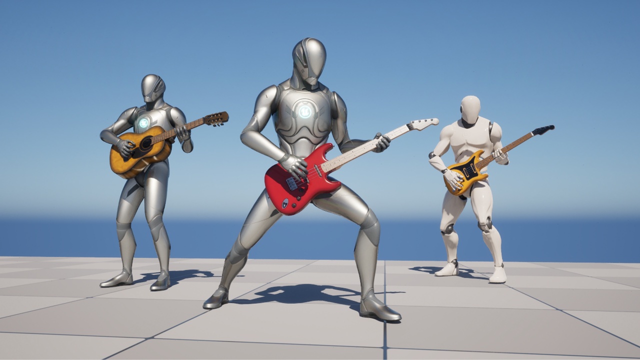 Media 1 for listing Guitarist | Animations